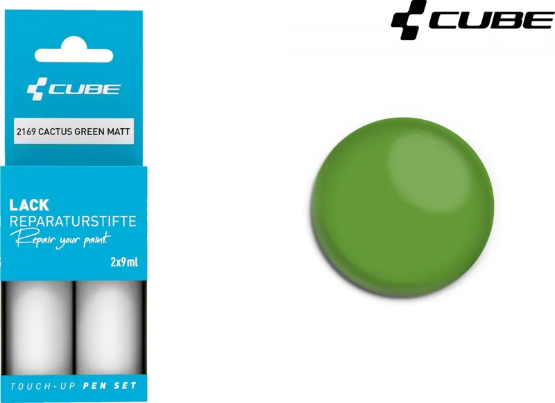Cube Touch Up Paint Pen Set Cactus Green Matt 2169 30ml